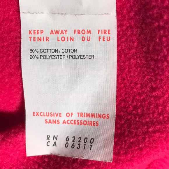 Puma pink red hoodie with front pocket - Picture 7 of 7